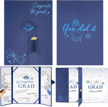 Graduation Decorations 2026 Pink,Graduation Guest Book,Autograph Book with Tassel Class of 2026 Graduate Party Decorations,Graduation Signature Guest Book