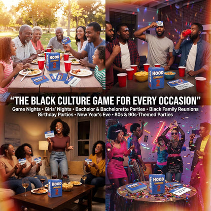 Black Owned Hood Charades Card Games for People Its A Thing Game! Urban Night Trivia Adults But Culture. If You Love The Kulture
