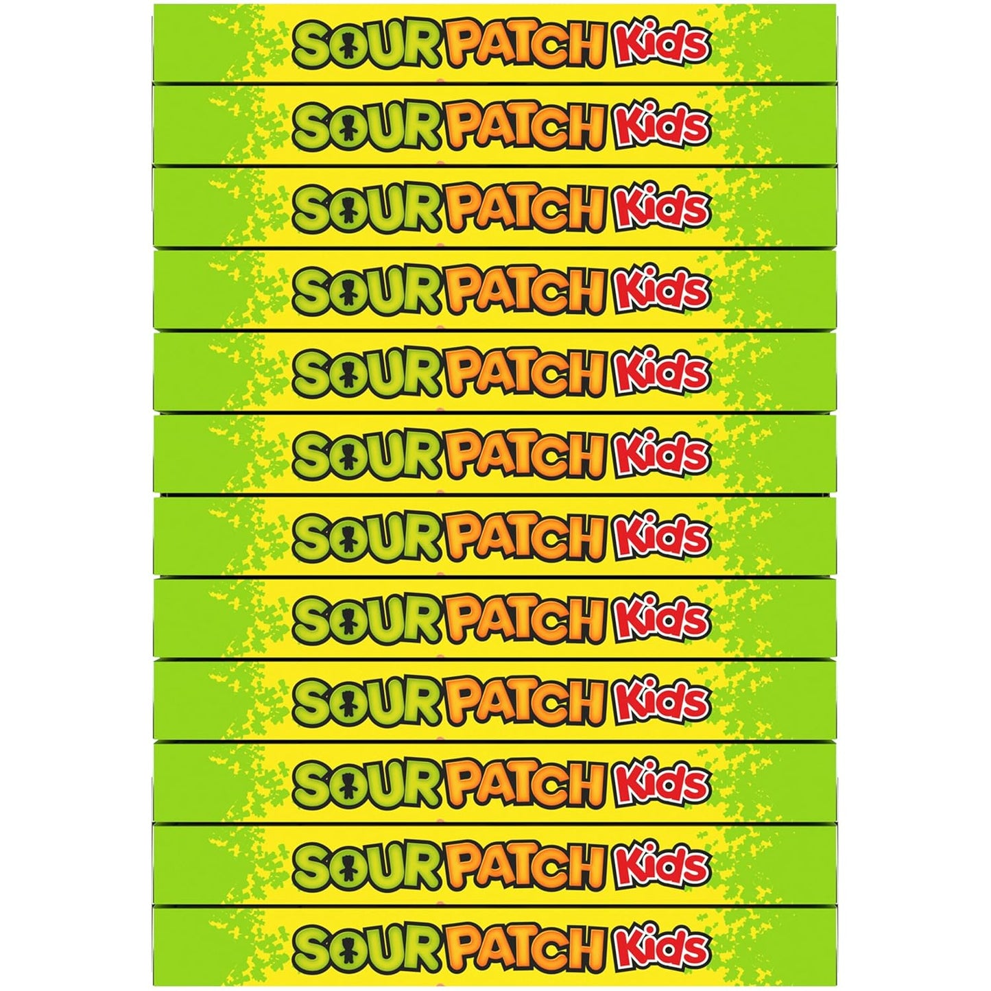 SOUR PATCH KIDS Soft & Chewy Gummy Candy, Bulk Candy, 12 - 3.5 oz Boxes
