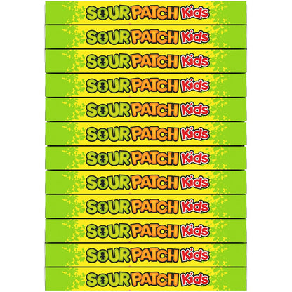 SOUR PATCH KIDS Soft & Chewy Gummy Candy, Bulk Candy, 12 - 3.5 oz Boxes