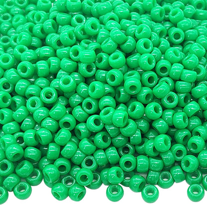 1000Pcs Glow in The Dark Pony Beads 9mm Plastic Kandi Beads Bulk for Friendship Bracelet Necklace Craft Jewelry Making Beads for Hair Braids 9 Color
