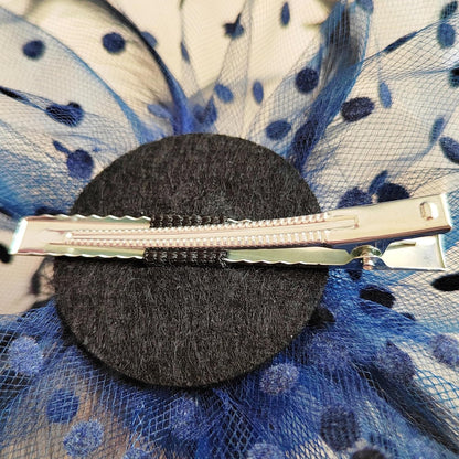 Fascinators Hat Women Tea Party Headband Flower Cocktail Mesh Feathers Hair Clip Kentucky Derby Hat Wedding