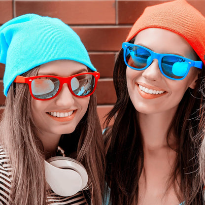 Party Sunglasses Bulk - Adult Retro Plastic Pack of 12 Vintage Sunglasses for Men Women - Party Favors