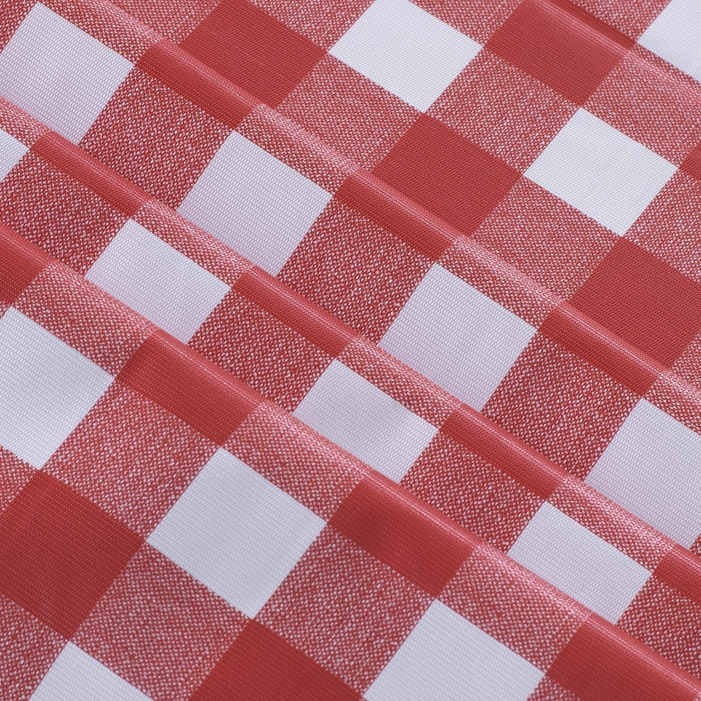 sancua Clear Plastic 100% Waterproof Tablecloth - 54 x 78 Inch - Vinyl PVC Rectangle Table Cloth Protector Oil Spill Proof Wipe Clean Table Cover for Dining Tables, Parties & Camping, Crystal Clear
