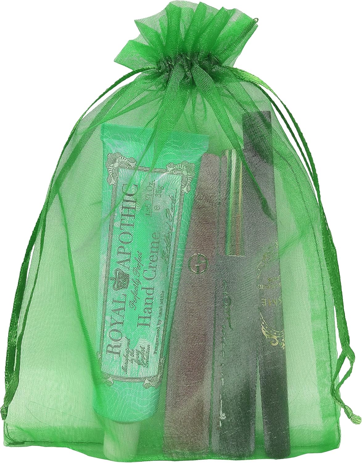 Jexila 120PCS Sheer Organza Bags 5X7 inches Mesh Drawstring Gift Bags Small for Jewelry Wedding Party Baby Shower Favor Bags (Rainbow )