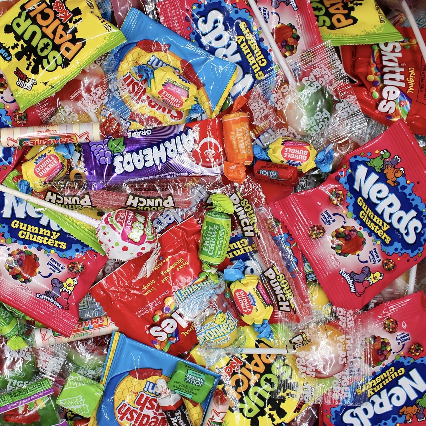 Bulk Candy Variety Pack - 2 lb Bulk Individually Wrapped Candies for Piñata Filler Stuffers - Pinata Candy Party Favors - Assorted Candies - Father's Day