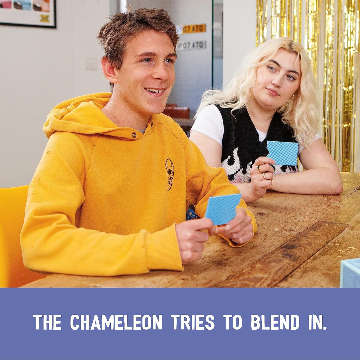The Chameleon: Award-Winning Bluffing Board Game for Family, Adults & Friends | Includes 80 Extra Secret Words | Who is The Imposter?