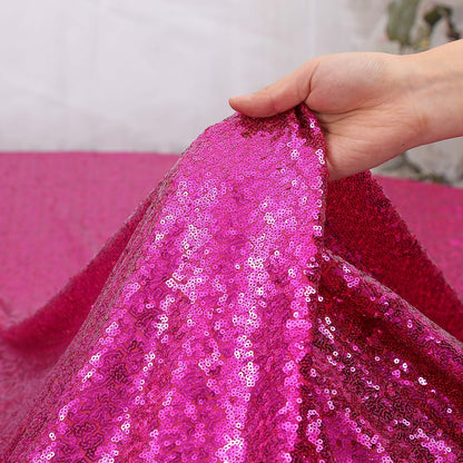 Poise3EHome Black Sequin Backdrop Curtains, 2 Panels 2FTx8FT Glitter Photo Booth Backdrop for Halloween Birthday Bachelorette Wednesday Twilight Party Decorations