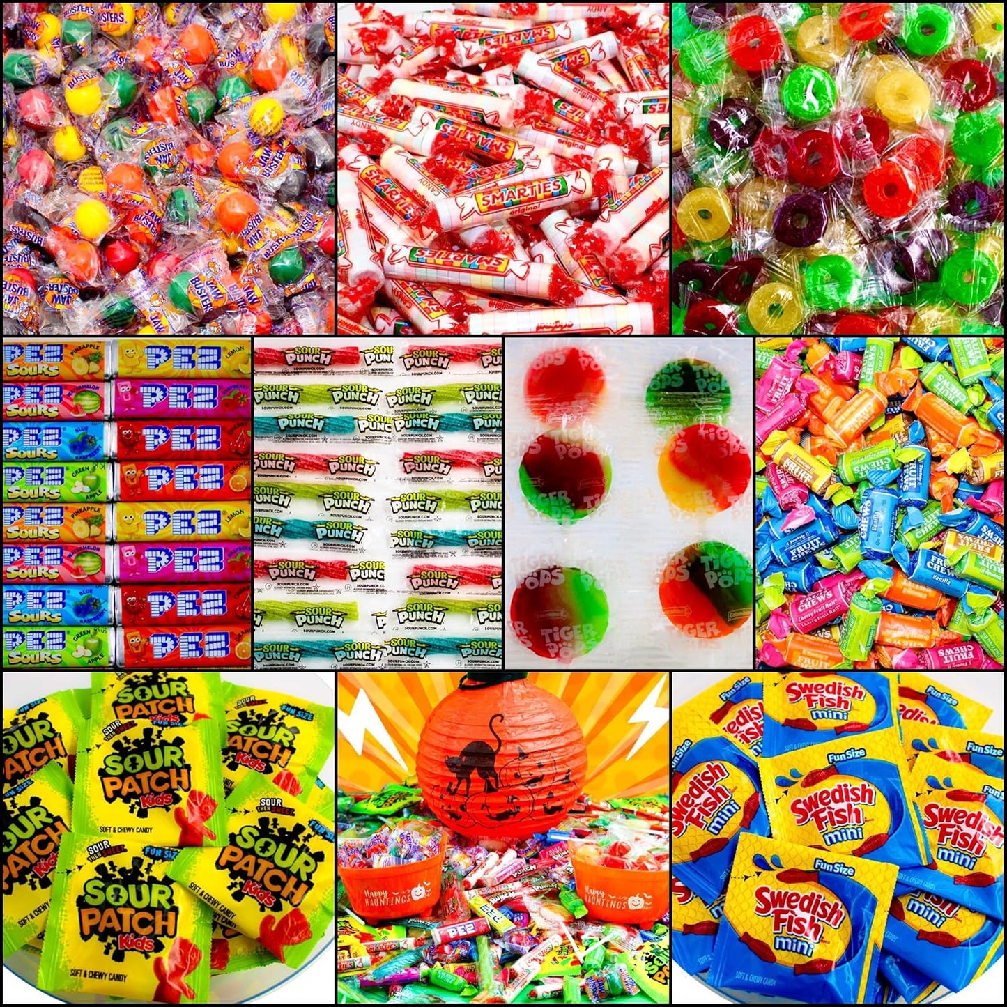 Bulk Candy Variety Pack - 2 lb Bulk Individually Wrapped Candies for Piñata Filler Stuffers - Pinata Candy Party Favors - Assorted Candies - Father's Day