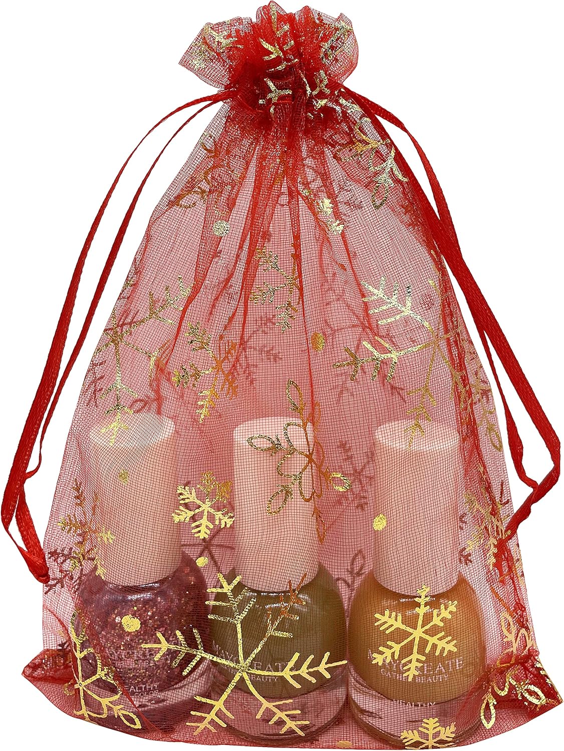 Jexila 120PCS Sheer Organza Bags 5X7 inches Mesh Drawstring Gift Bags Small for Jewelry Wedding Party Baby Shower Favor Bags (Rainbow )