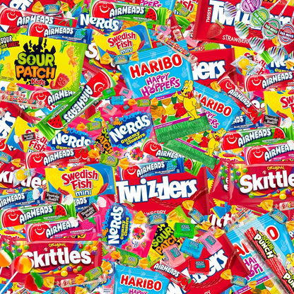 Bulk Candy Variety Pack - 2 lb Bulk Individually Wrapped Candies for Piñata Filler Stuffers - Pinata Candy Party Favors - Assorted Candies - Father's Day