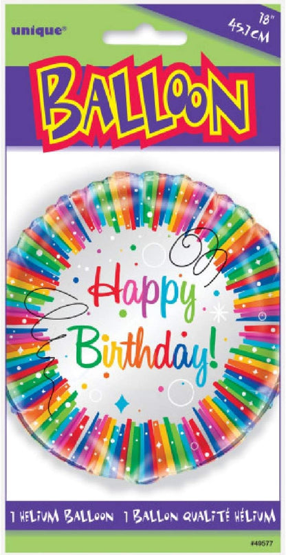 Multicolor Rainbow Ribbons Birthday Paper Party Hats (Pack Of 8) - Vibrant Paper Hats, Perfect For Kids & Adults - One Size Fits All